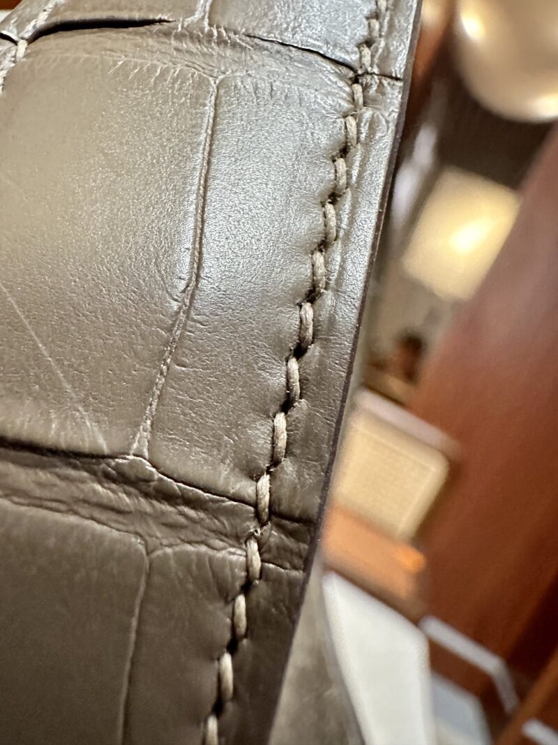 Hermès Picotin Touch 18 Taurillon Clemence & Crocodile Etoupe Gold Hardware - Image 11