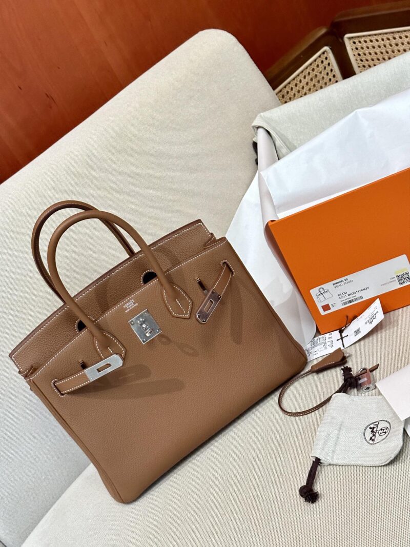 Hermès Birkin 30 Gold Togo Gold Hardware - Image 2