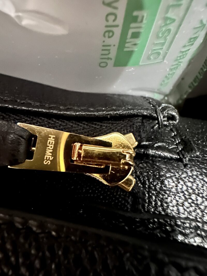 Hermès Birkin 30 Noir, Gold Togo Gold Hardware - Image 20