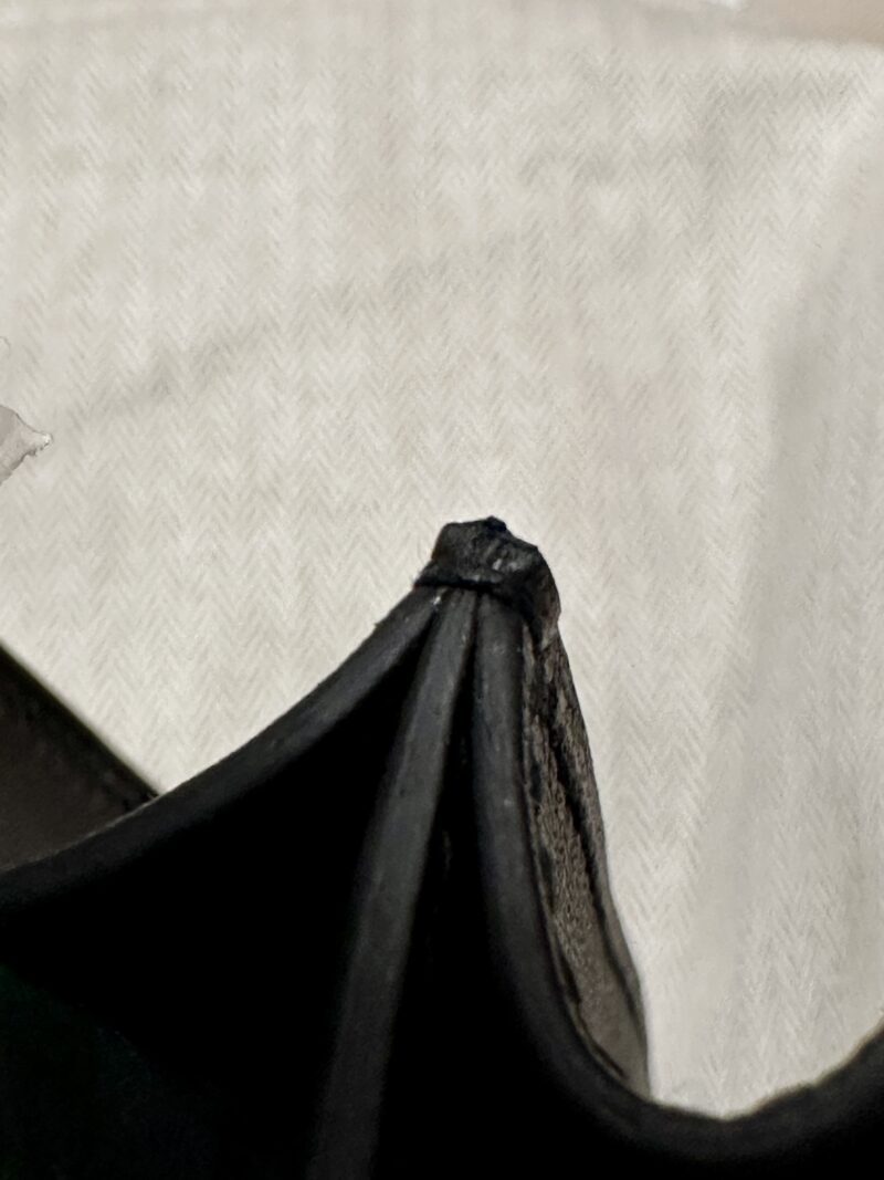Hermès Constance 19 Noir, Lizard Buckle Swift Palladium Hardware - Image 7