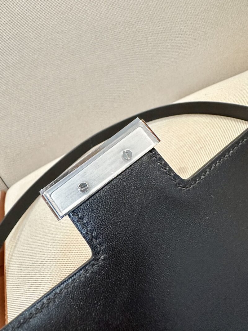 Hermès Constance 24 Noir Box Palladium Hardware - Image 8