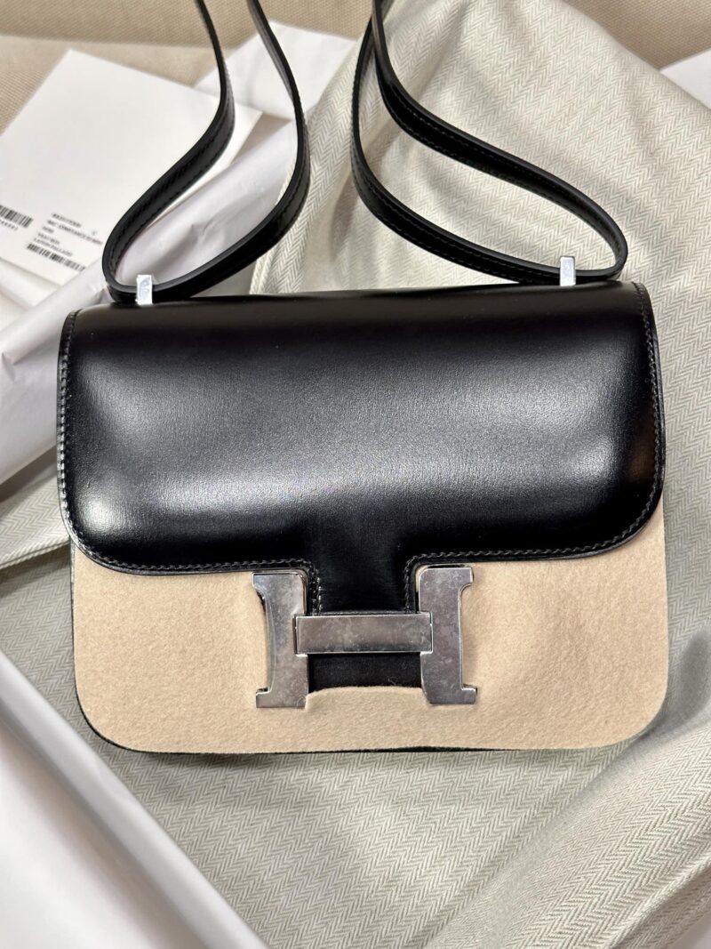 Hermès Constance 18 Noir Box Palladium Hardware - Image 2