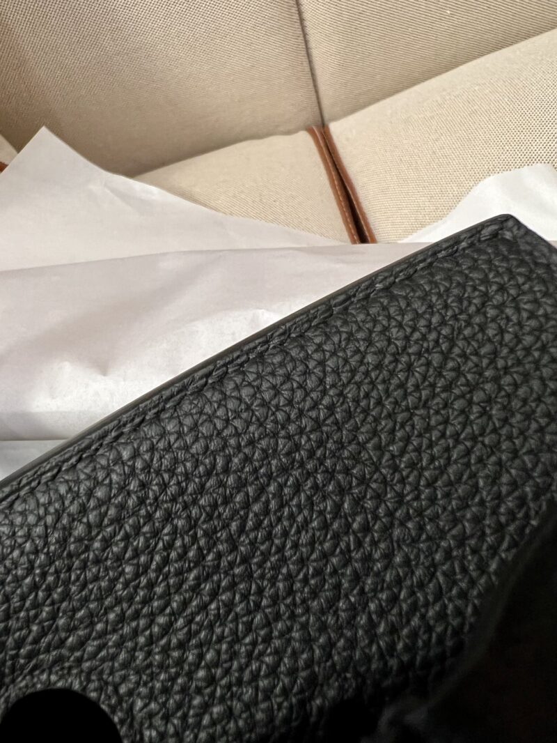 Hermès Birkin 30 Noir Togo Palladium Hardware - Image 6