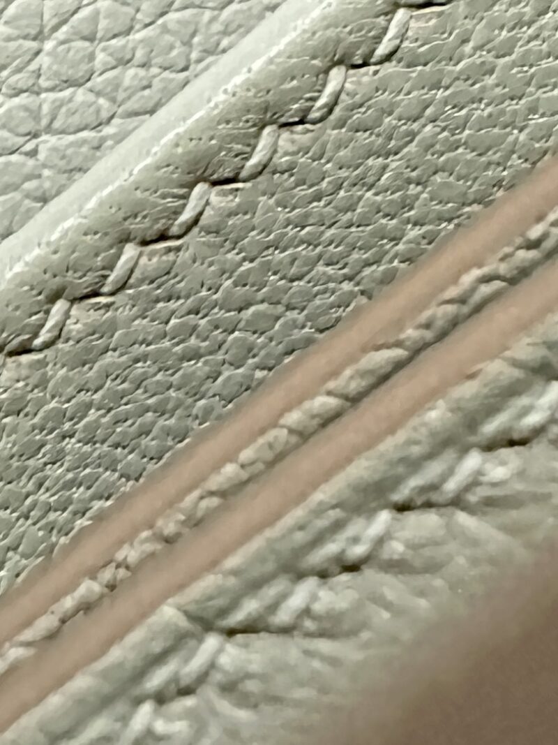 Hermès Roulis 19 Evercolor Gris Pearl Gold Hardware - Image 12