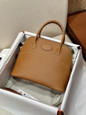 Hermès Bolide 31 Taurillon Clemence Gold Gold Hardware