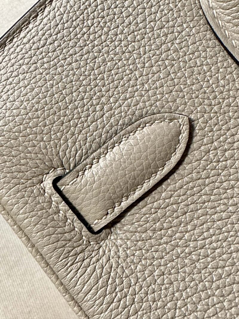 Hermès Birkin 30 Gris Tourterelle Togo Palladium Hardware - Image 14