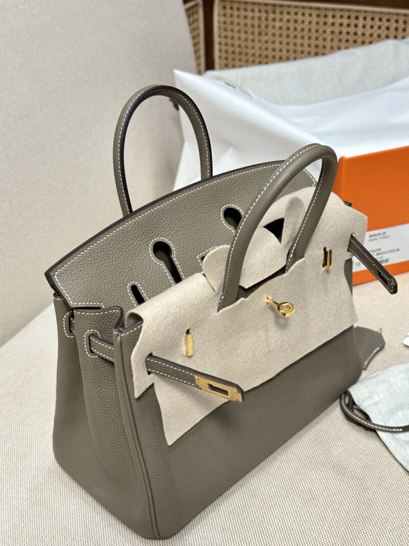 Hermès Birkin 25 Etoupe Togo Gold Hardware - Image 5