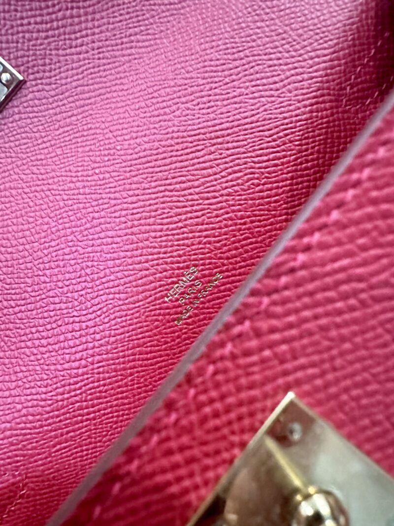 Hermès Kelly Pochette Rouge Casaque, Gold Epsom Gold Hardware
