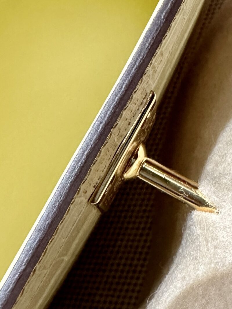 Hermès Mini Kelly 19 Matte Crocodile Vallina Gold Hardware - Image 14
