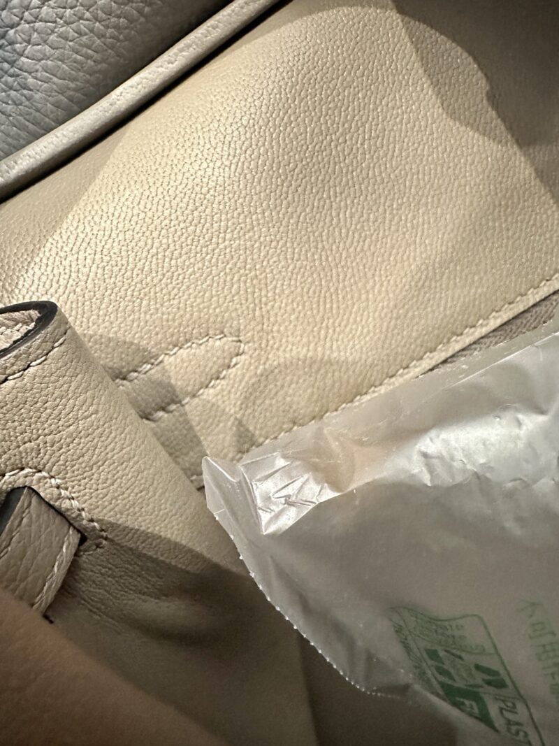 Hermès Birkin 25 Gris Asphalt Togo Gold Hardware - Image 8