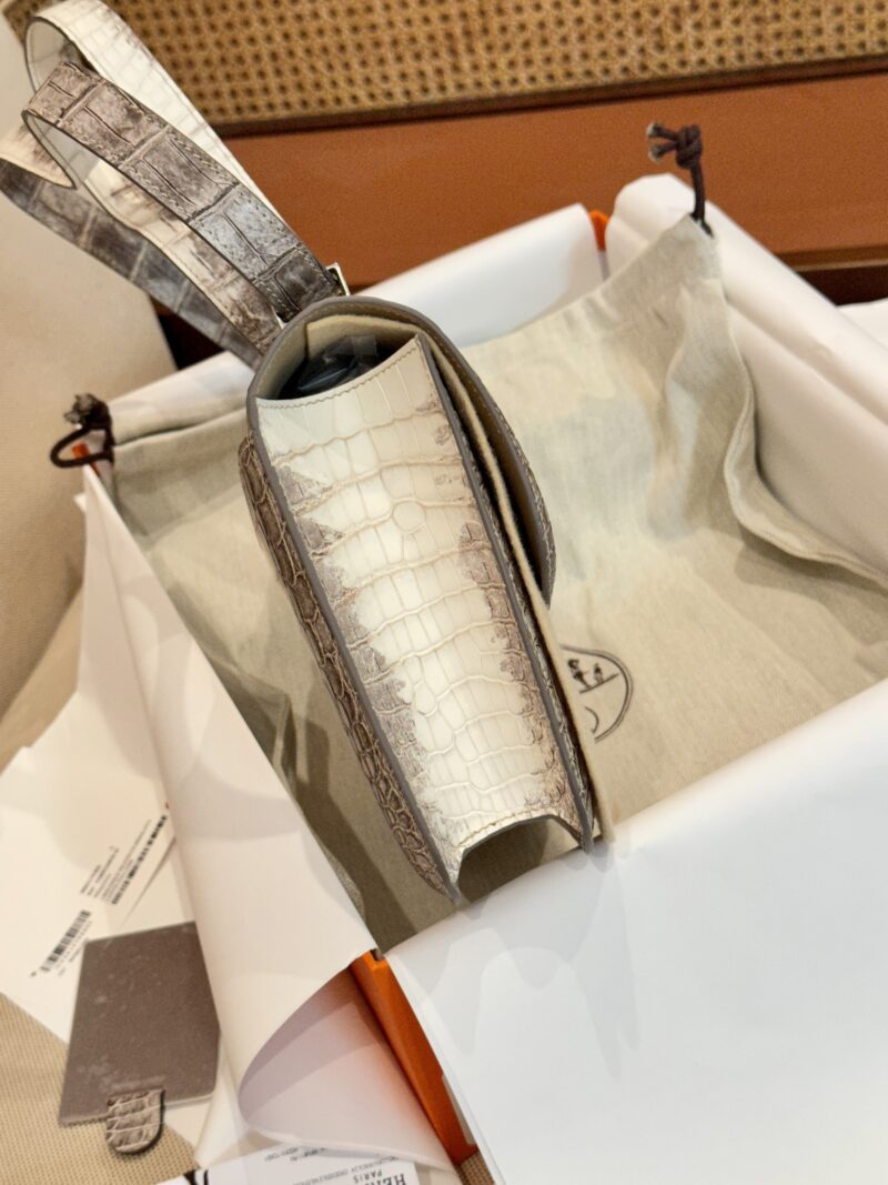 Hermès Constance 24 Himalaya Crocodile Palladium Hardware - Image 3