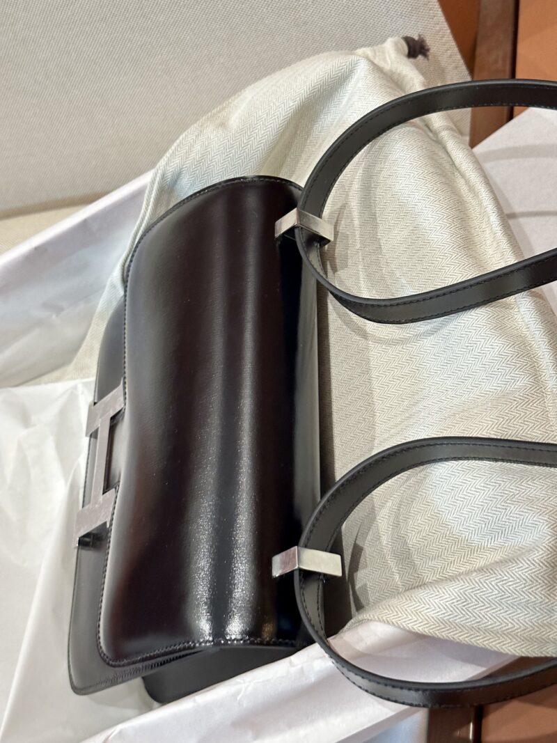 Hermès Constance 24 Noir Box Palladium Hardware - Image 11