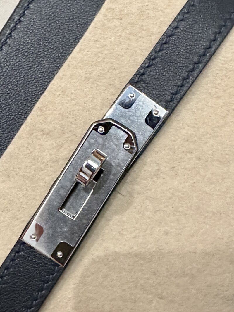 Hermès Jypsiere 23 Swift Caban Silver Hardware - Image 14