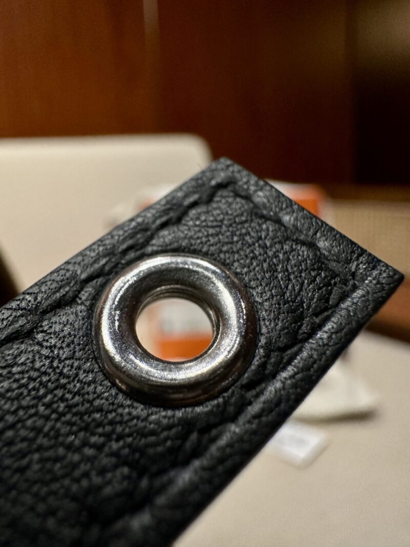 Hermès Picotin Cargo 18 Canvas & Leather Deep Blue & Noir Gold Hardware - Image 13