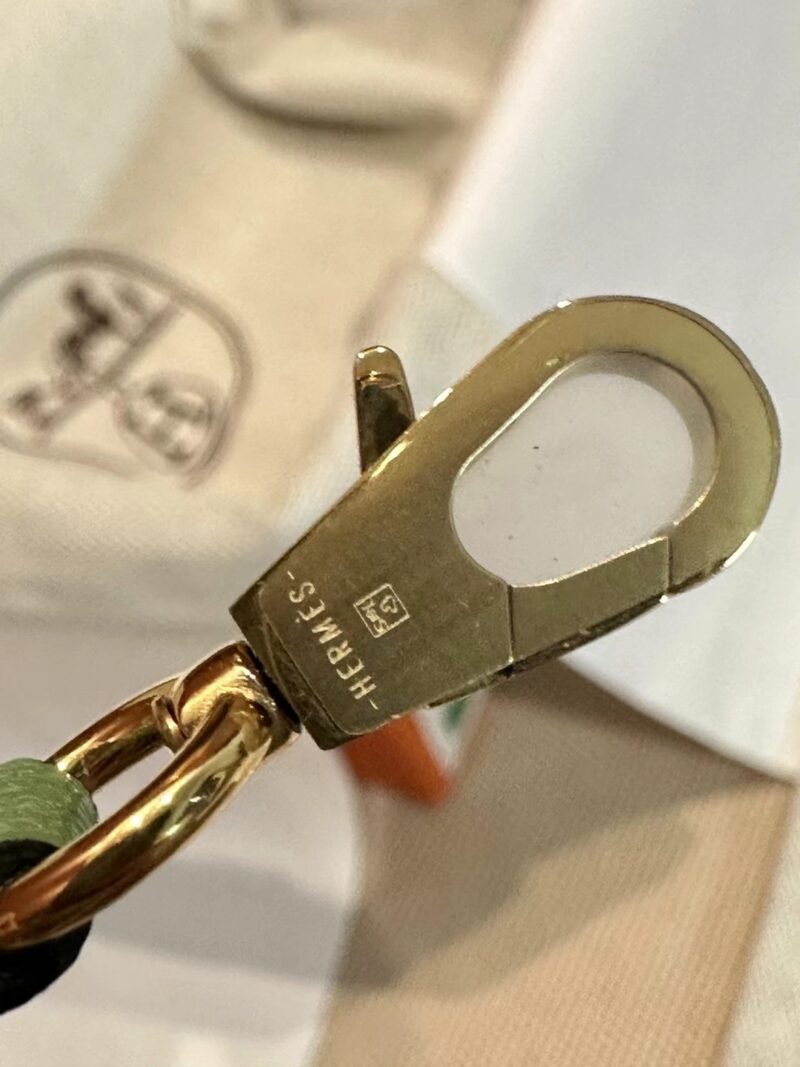 Hermès Mini Kelly 19 Chevre Criquet Gold Hardware - Image 13