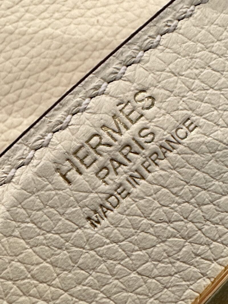 Hermès Birkin 30 Nata Togo Gold Hardware - Image 5