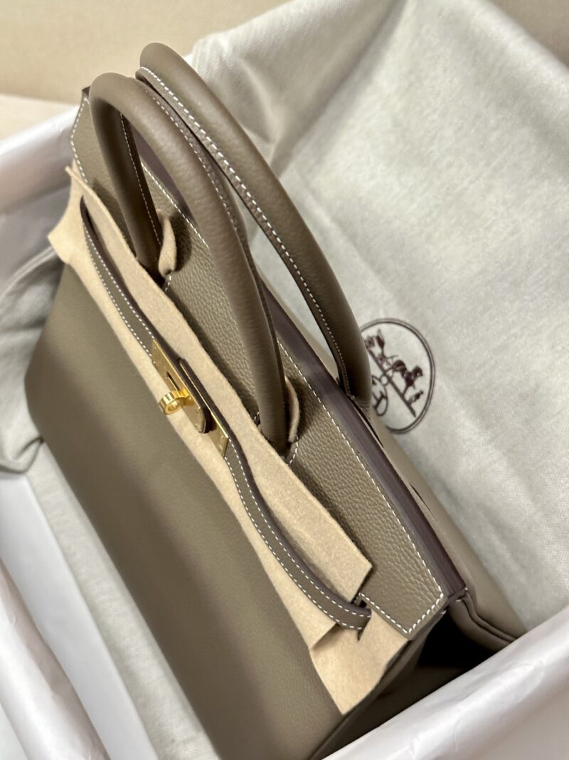 Hermès Birkin 30 Etoupe Togo Gold Hardware - Image 4