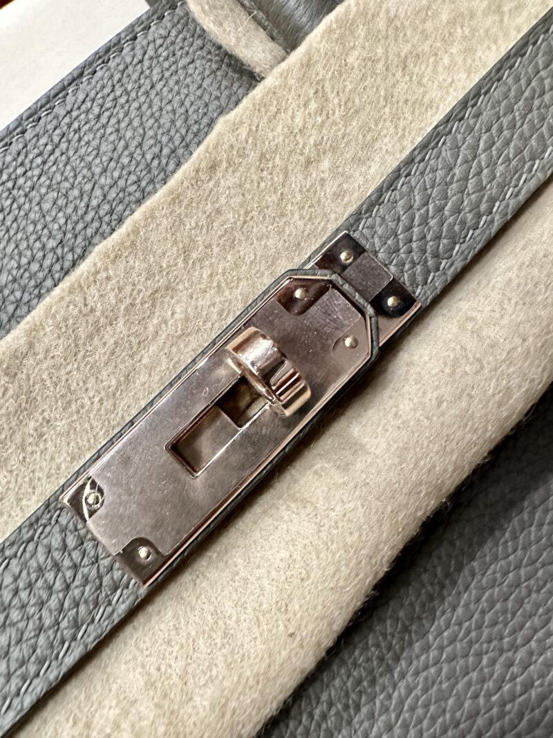 Hermès Birkin 30 Etain Togo Gold Hardware - Image 9