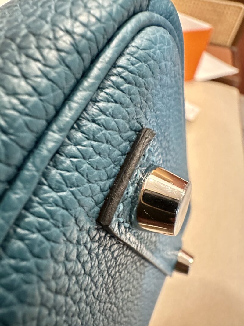 Hermès Birkin 25 Vert Bosphore Togo Palladium Hardware - Image 10
