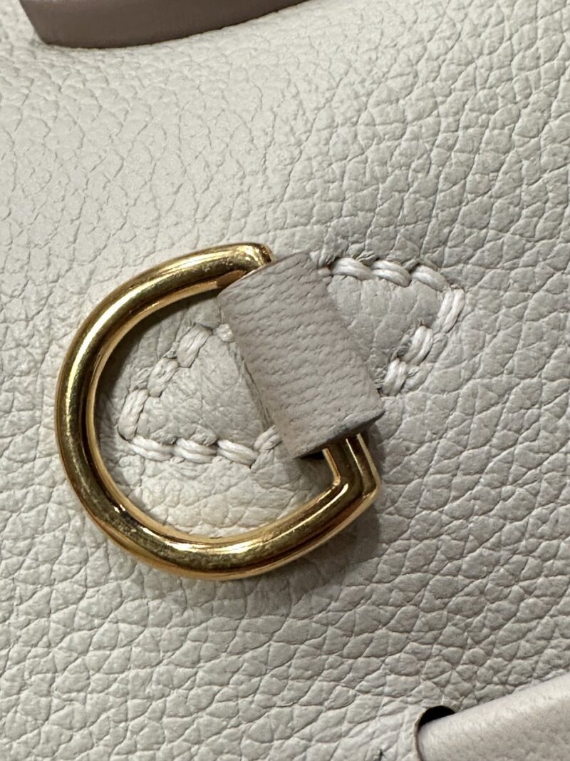 Hermès Mini Kelly 2424 Evercolor & Swift Beton Gold Hardware - Image 15