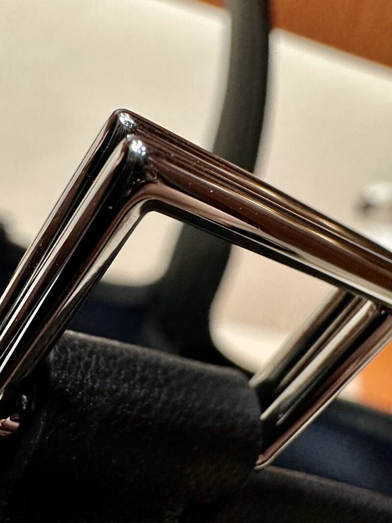 Hermès Picotin Cargo 18 Canvas & Leather Deep Blue & Noir Gold Hardware - Image 14