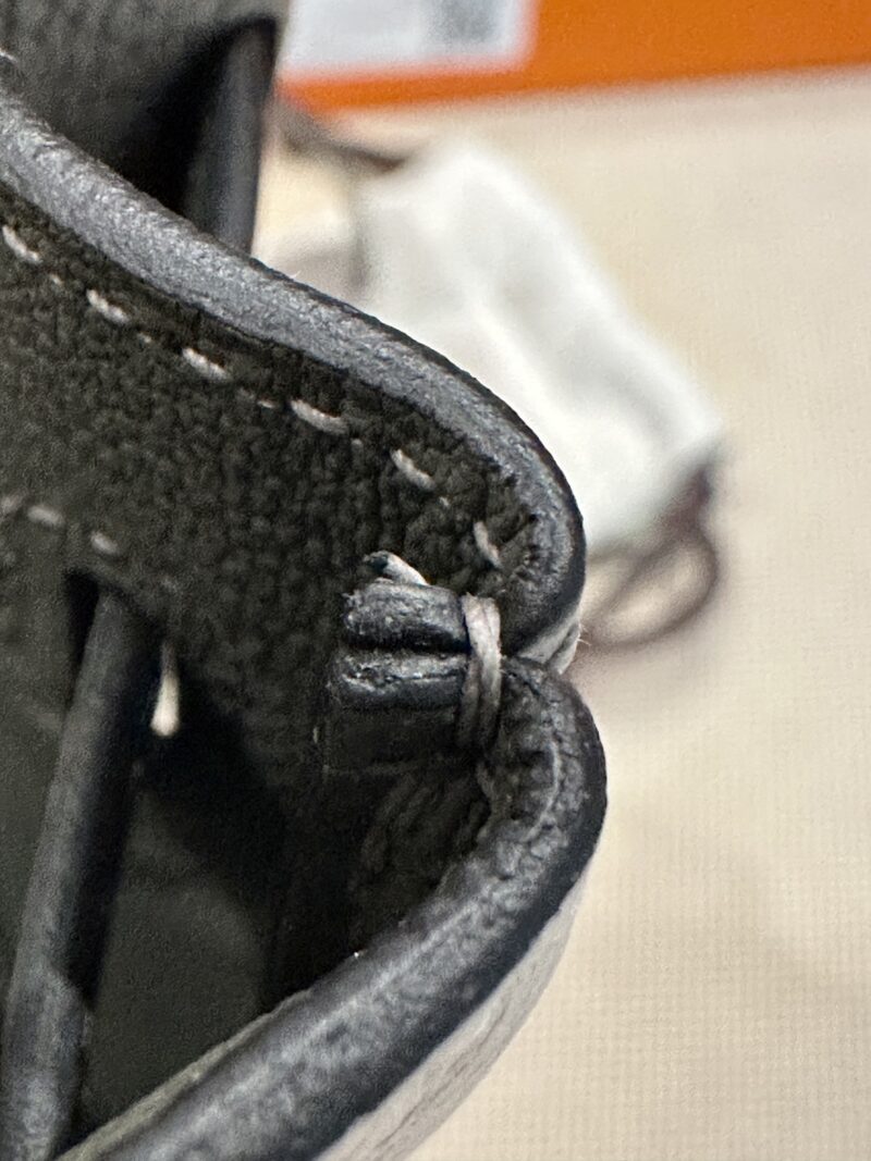 Hermès Birkin 25 Craie, Gris Meyer Togo Palladium Hardware - Image 11