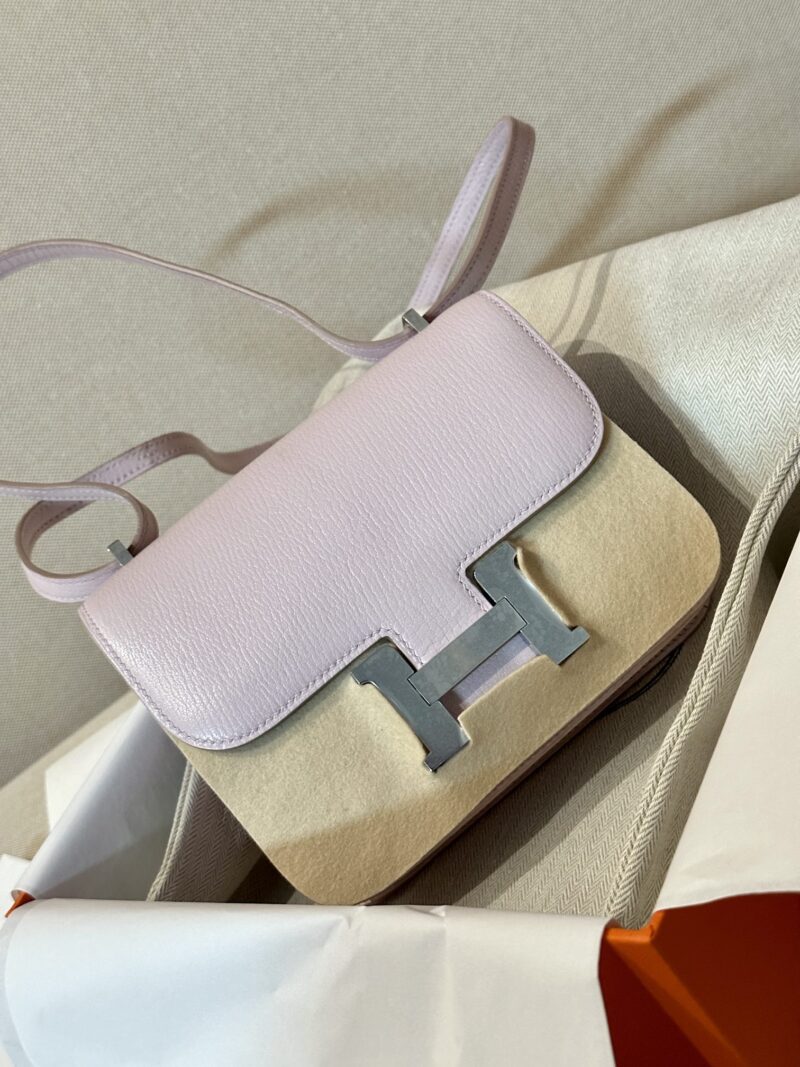 Hermès Constance 18 Mauve Pale Chevre Palladium Hardware - Image 3