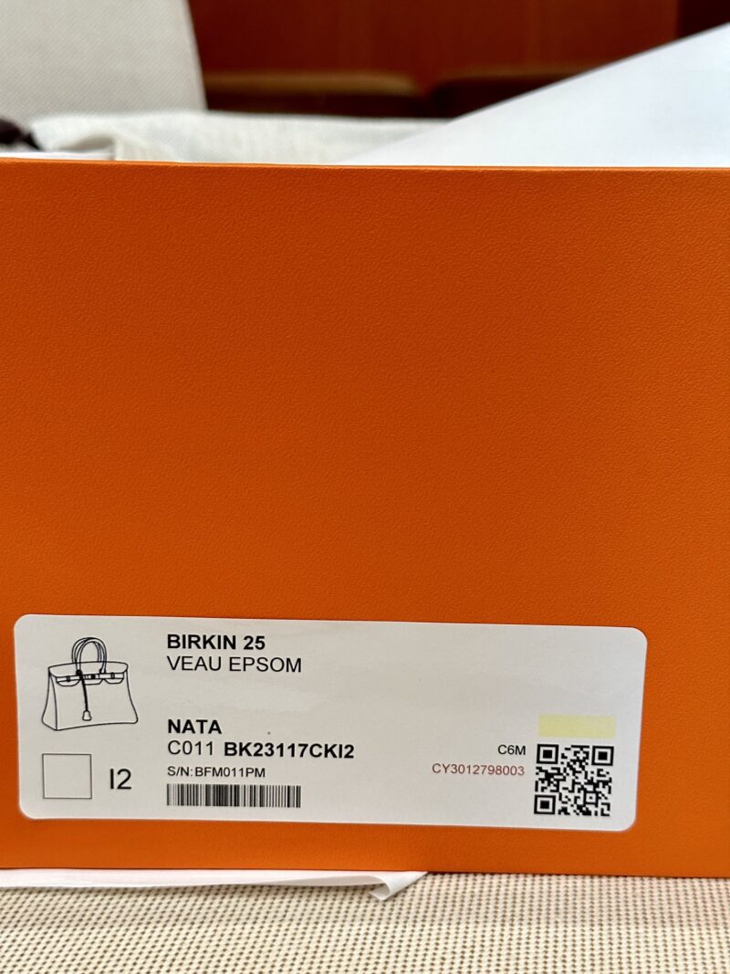 Hermès Halzan 25 Evercolor Vert Amande Gold Hardware - Image 24