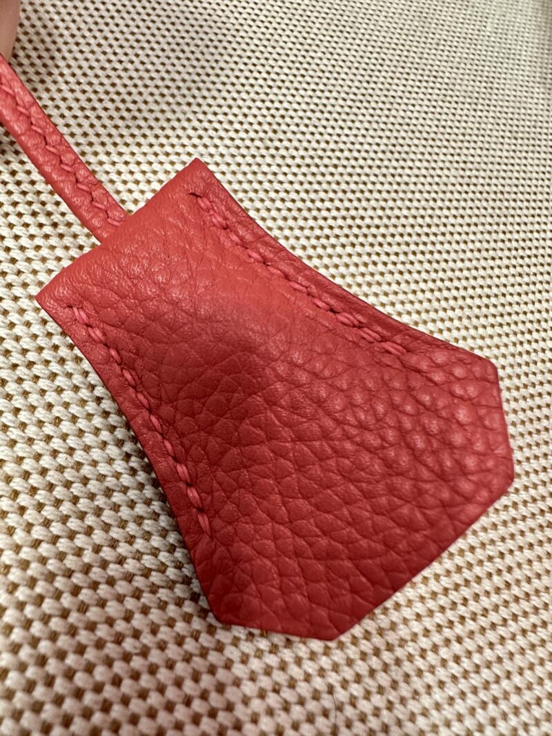 Hermès Kelly 25 Togo Rouge Coeur Gold Hardware - Image 16