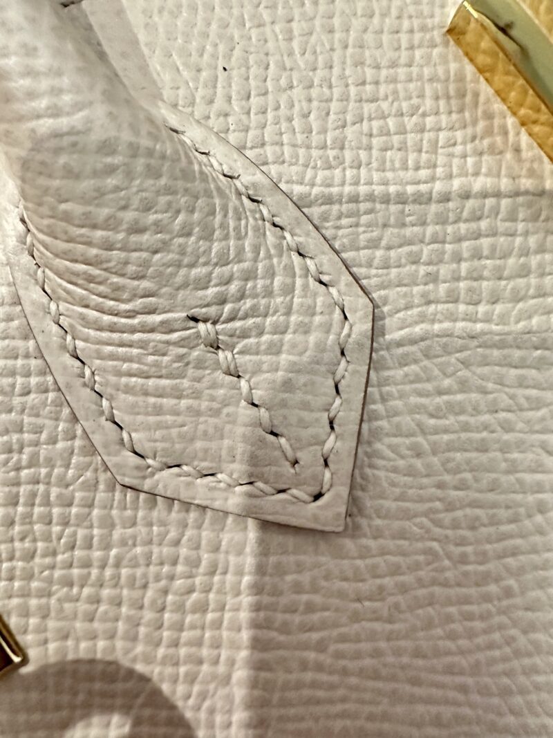 Hermès Birkin 25 Craie Epsom Gold Hardware - Image 8
