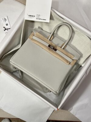 Hermès Birkin 25 Gris Pearl Togo Palladium Hardware