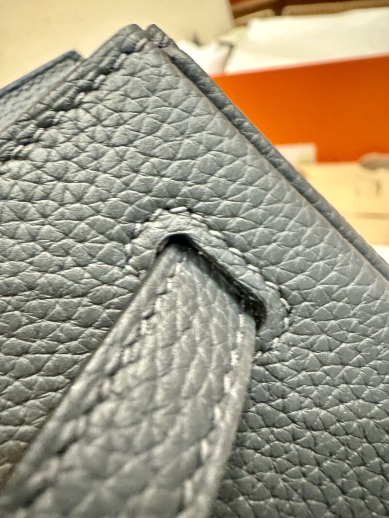 Hermès Birkin 25 Gris Misty, Gold Togo Gold Hardware - Image 17