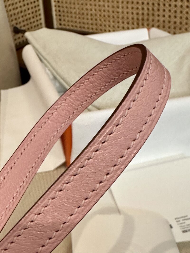 Hermès Constance 19 Rose Sakkura Chevre Palladium Hardware - Image 8