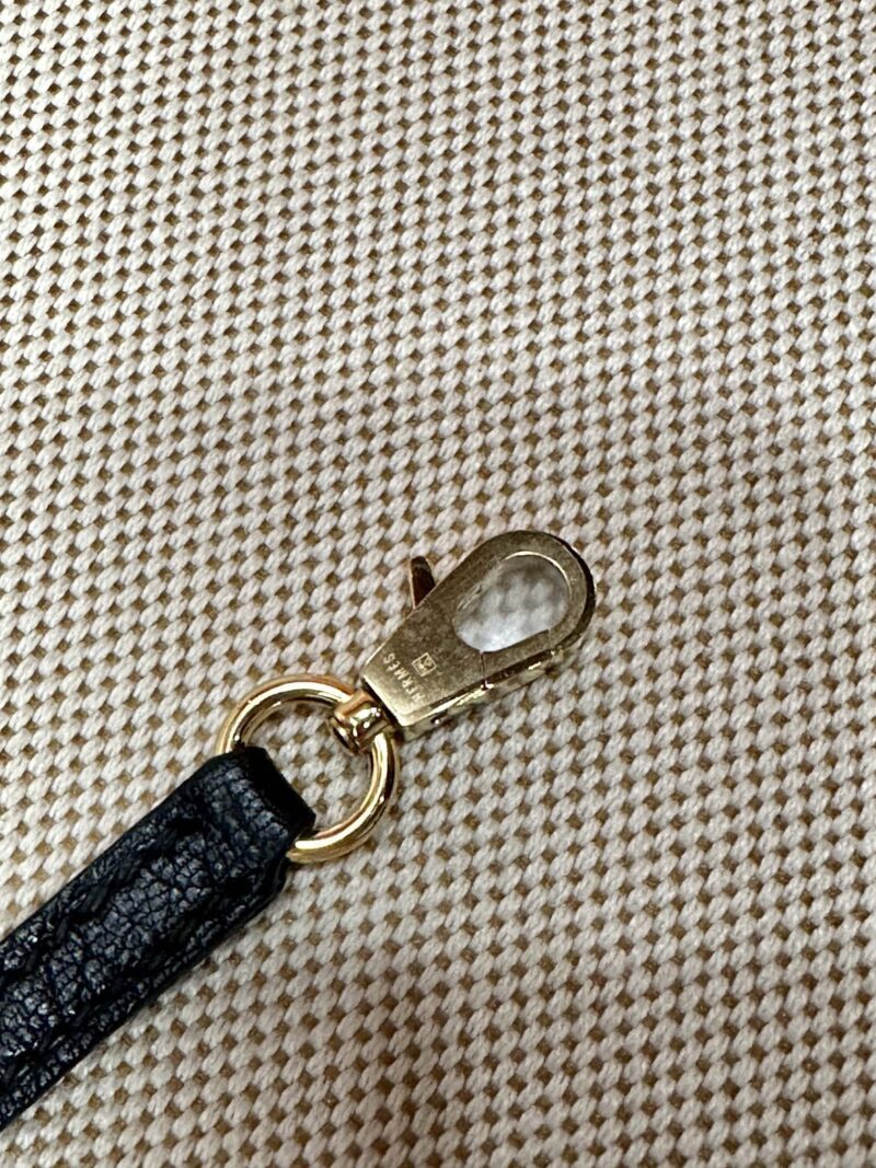 Hermès Mini Bolide 18 Chevre Noir Gold Hardware