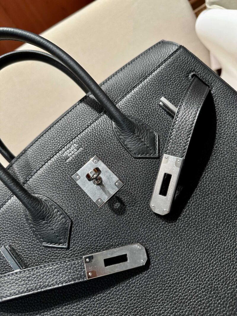 Hermès Birkin 30 Noir Togo Gold Hardware - Image 12