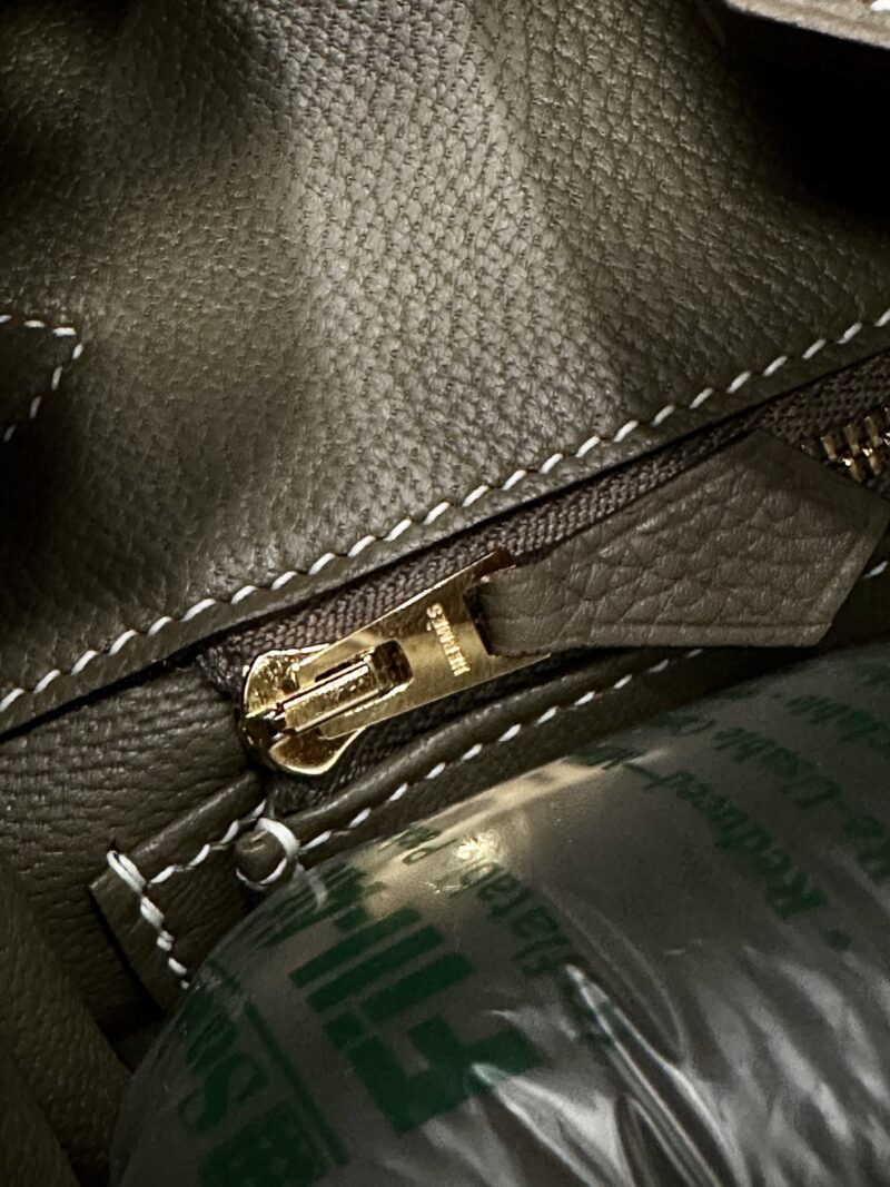 Hermès Birkin 30 Etoupe Togo Gold Hardware - Image 13
