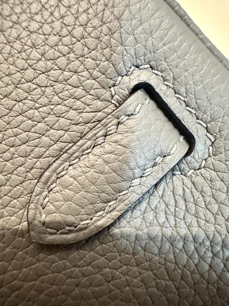 Hermès Birkin 25 Gris Meyer, Silver Togo Palladium Hardware