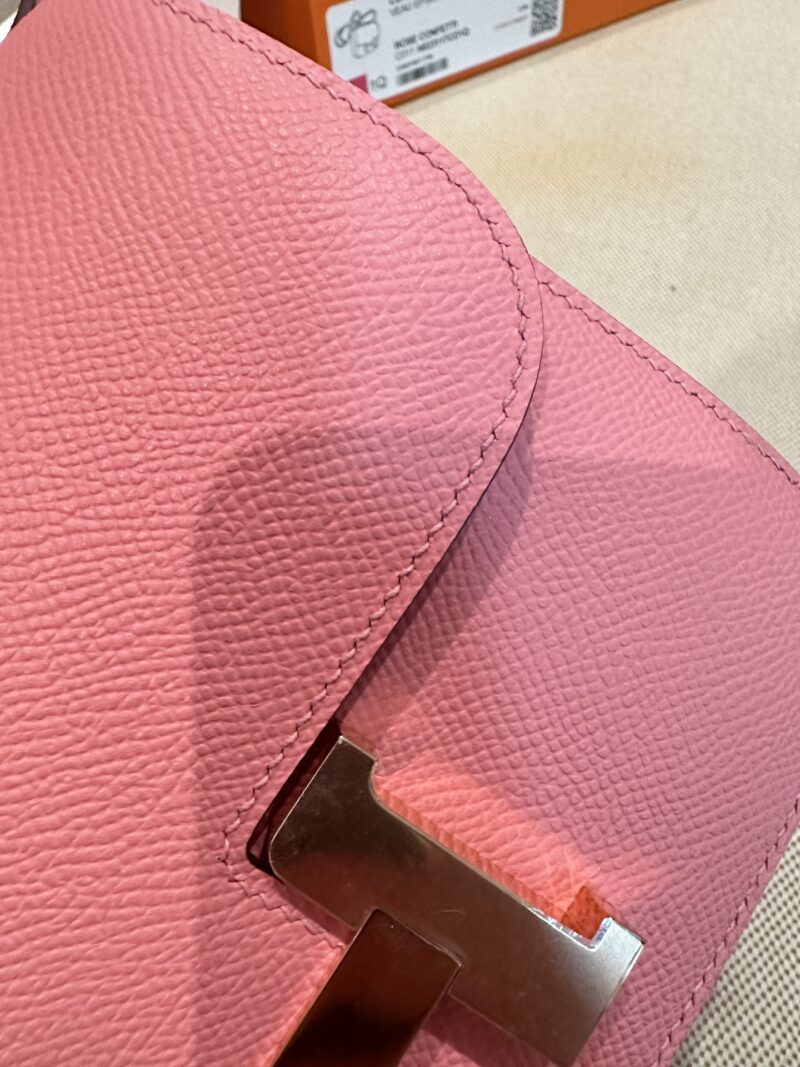 Hermès Constance 19 Rose Confetti, Rose Gold Epsom Gold Hardware - Image 11