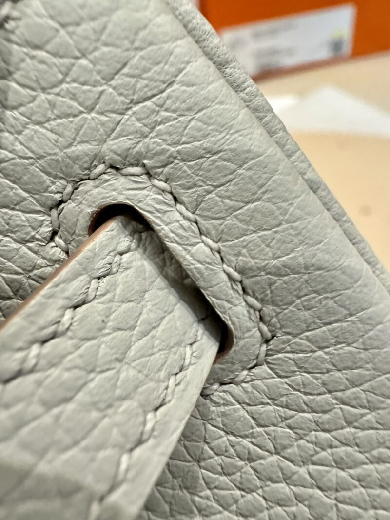 Hermès Kelly 25 Togo Gris Pearl Gold Hardware