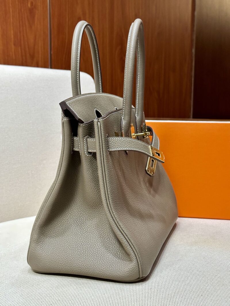 Hermès Birkin 30 Etoupe Togo Gold Hardware - Image 5