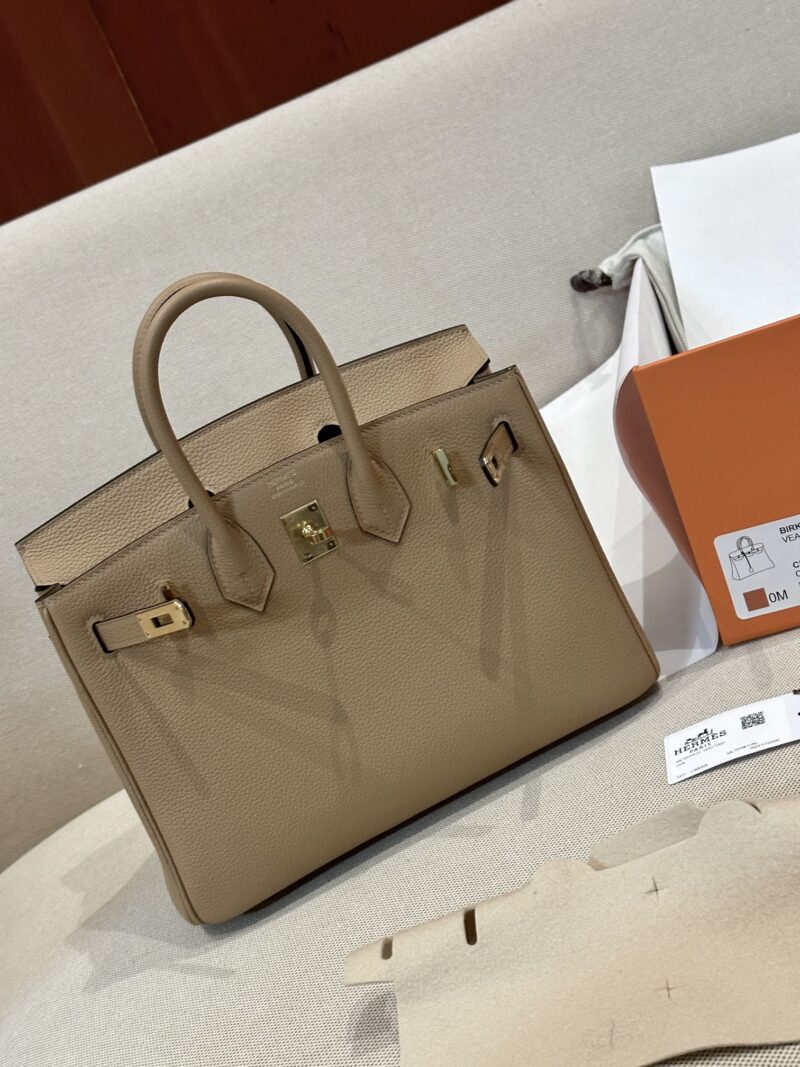 Hermès Birkin 25 Chai, Gold Togo Gold Hardware - Image 3