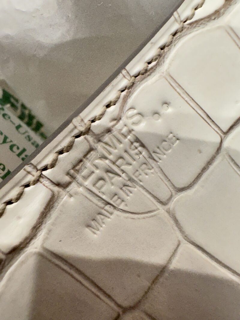 Hermès Constance 24 Himalaya Crocodile Palladium Hardware - Image 21