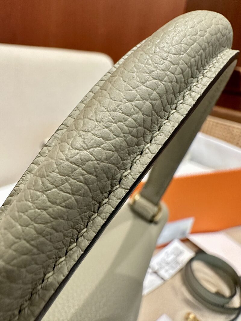 Hermès Kelly 28 Togo Sauge, Gold Gold Hardware - Image 10