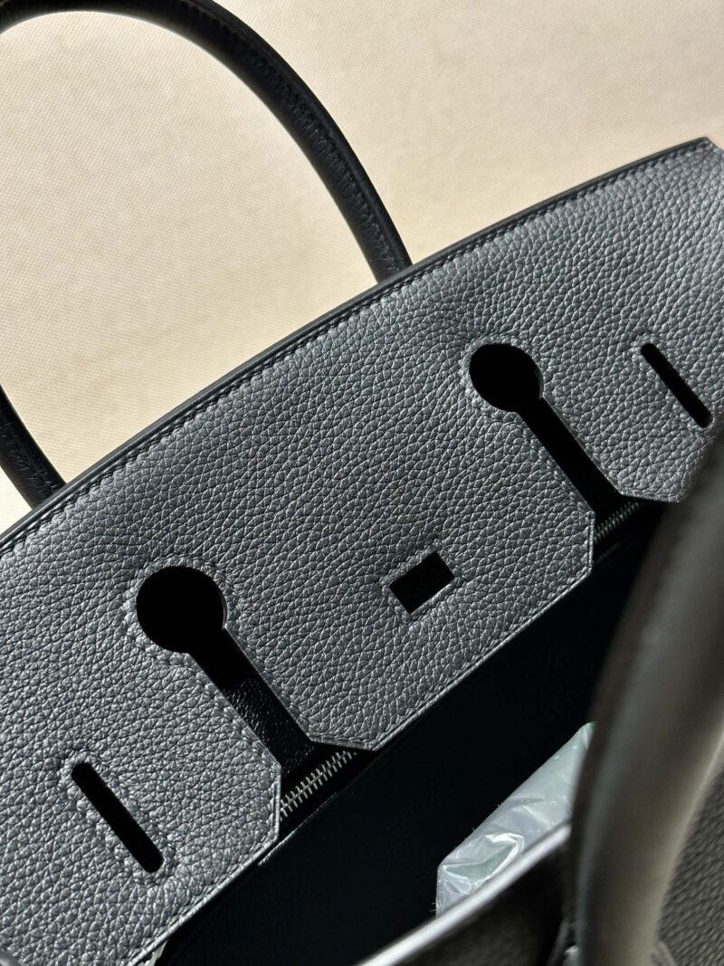 Hermès Birkin 30 Noir Togo Gold Hardware - Image 6