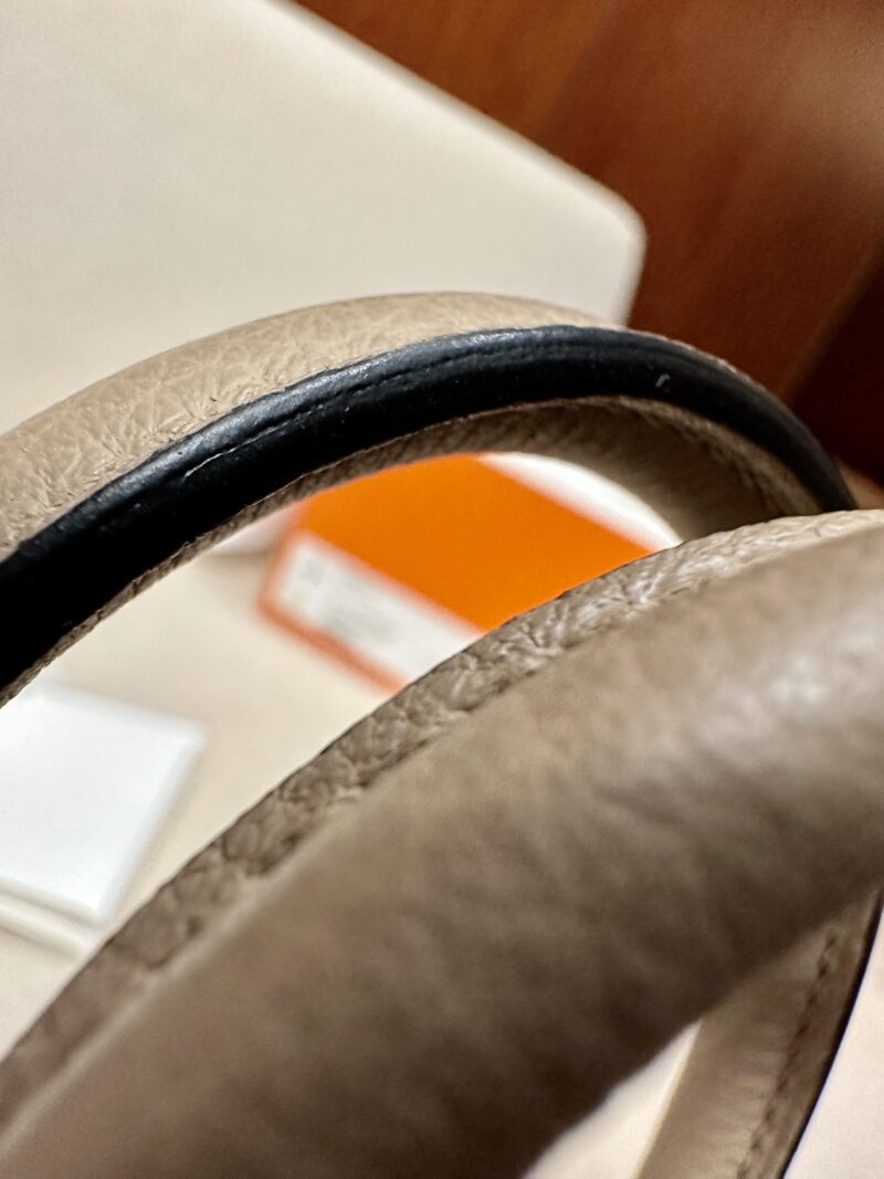 Hermès Birkin 25 Gris Tourterelle Togo Gold Hardware - Image 11