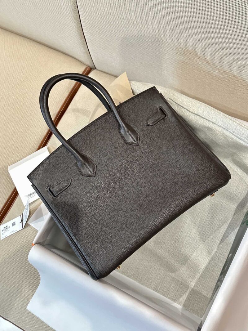 Hermès Birkin 30 Ebene Togo Gold Hardware - Image 2