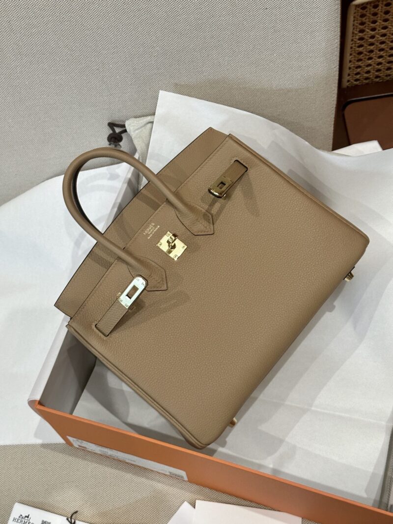 Hermès Birkin 25 Chai, Gold Togo Gold Hardware - Image 4