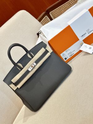 Hermès Birkin 25 Graphite Togo Palladium Hardware