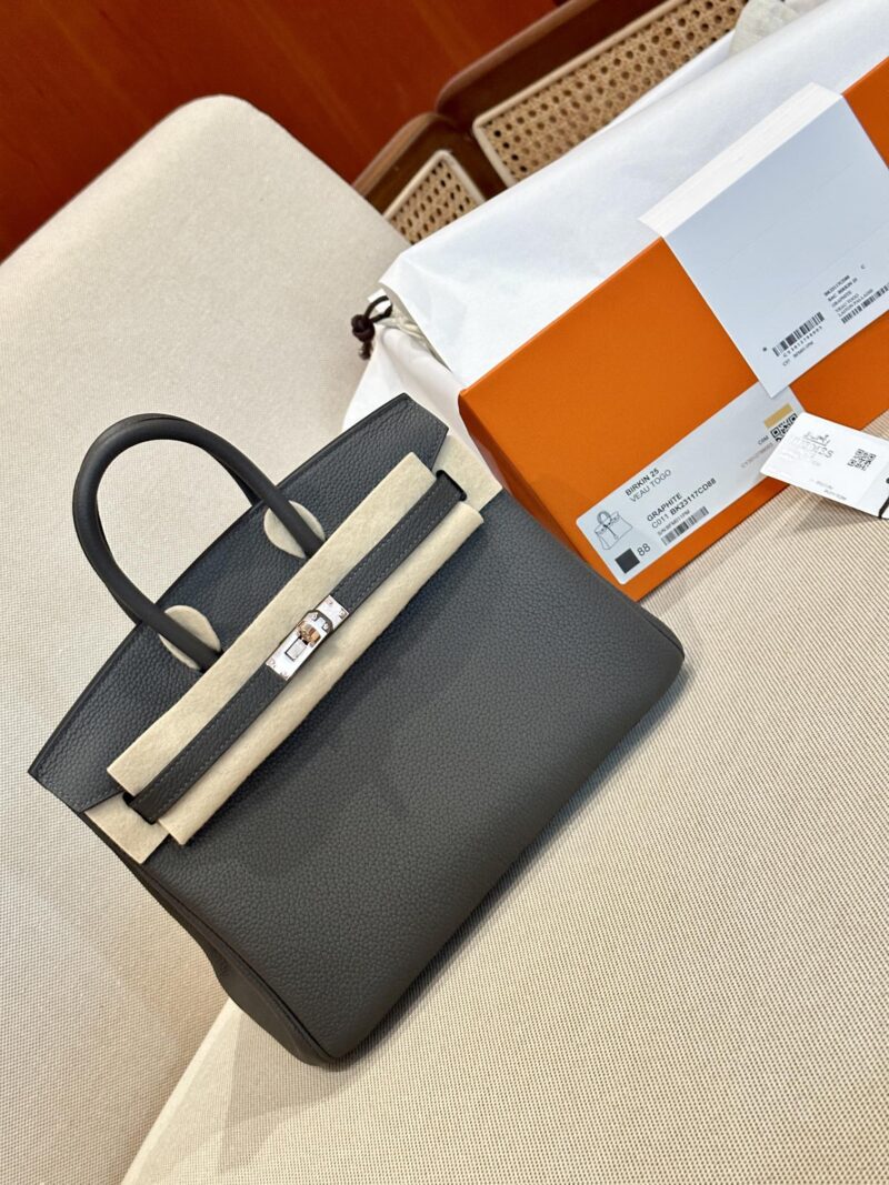 Hermès Birkin 25 Graphite Togo Palladium Hardware
