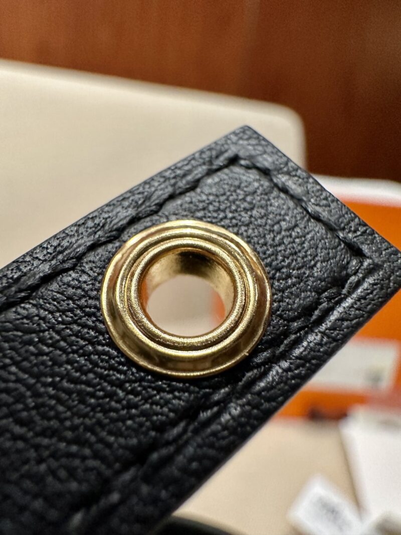 Hermès Picotin Cargo 18 Canvas & Leather Deep Blue & Noir Gold Hardware - Image 17